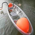 PC 장 수중 스포츠 배, 발 페달을 가진 튼튼한 두 배 어업 카약