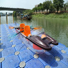2명의 사람 강 어업을 위한 명확한 플라스틱 카약 두 배 좌석을 여행하는 Driftsun
