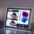LED 알루미늄 단면도 가벼운 상자 스냅 액자 상점 전시 표시