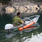 Driftsun 투명한 카약, 안정제를 가진 편평한 바닥 카누를 꿰뚫어 보십시오